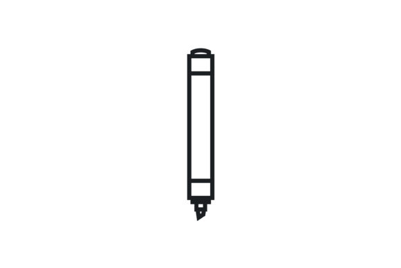 Download Out Line Style Highlighter Icon Office - Out line Collection