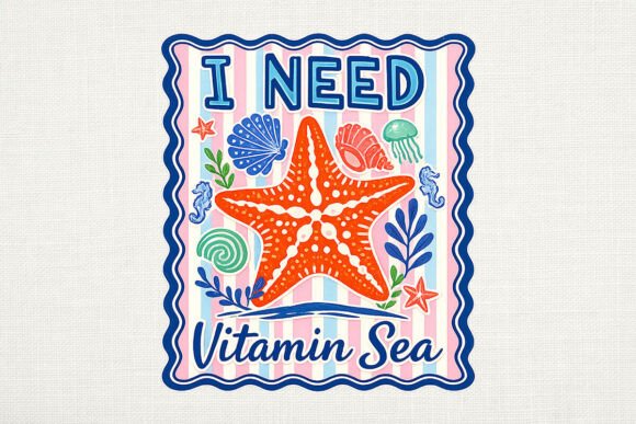 Download I Need Vitamin Sea Boho PNG - Vitamin sea Collection