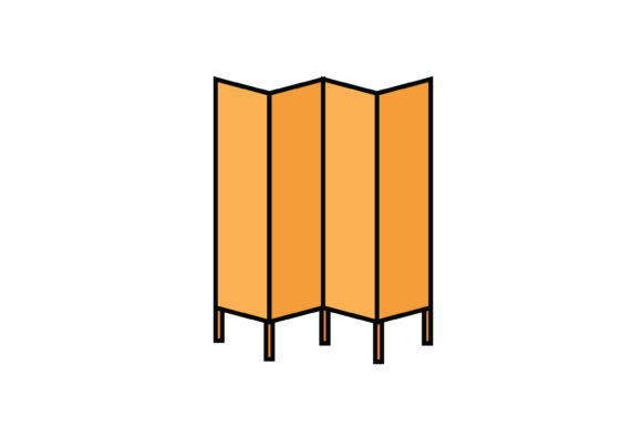 Download Room Divider Fill out Line Icon - Out line Collection
