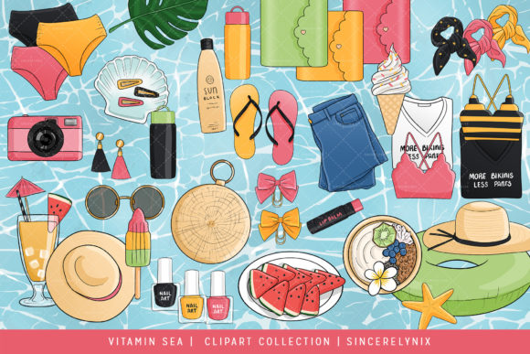 Download Vitamin Sea Planner Clipart - Vitamin sea Collection