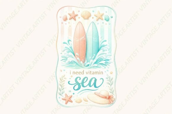 Download I Need Vitamin Sea Summer Coastal PNG - Vitamin sea Collection