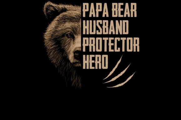 Download Papa Bear Husband Protector Hero PNG - Papa bear Collection